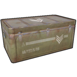 The Rust Elite Crate render.
